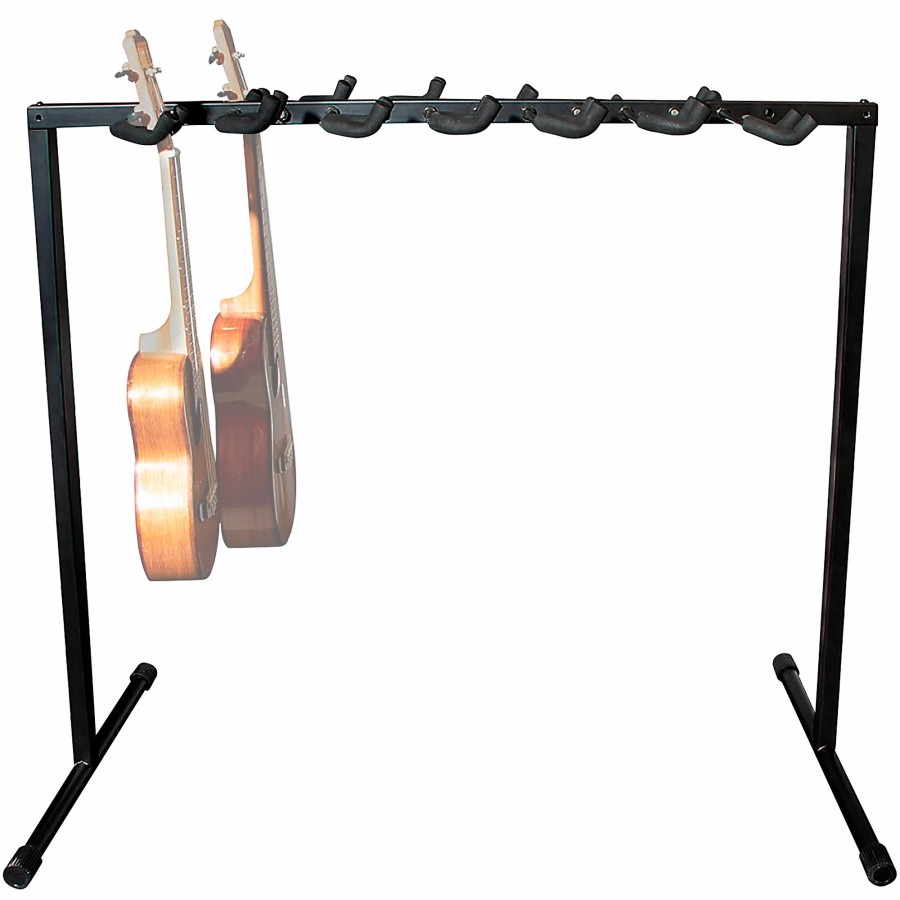 Guitars On-Stage Guitar Stands | On-Stage 12-Space Ukulele Rack Black