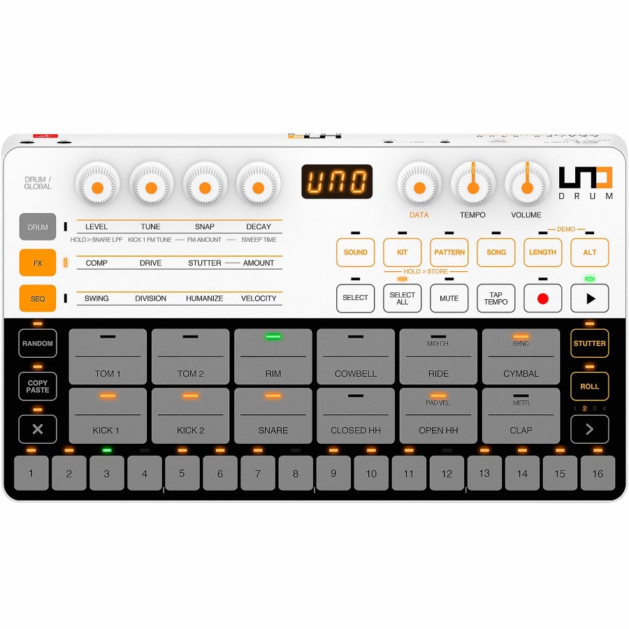 Drums IK Multimedia Drum Machines | Ik Multimedia Uno Drum Analog Drum Machine