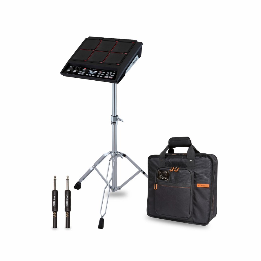 Drums Roland Electronic Drum Midi Controllers | Roland Spd-Sx Sampling Pad With Bag And Cable