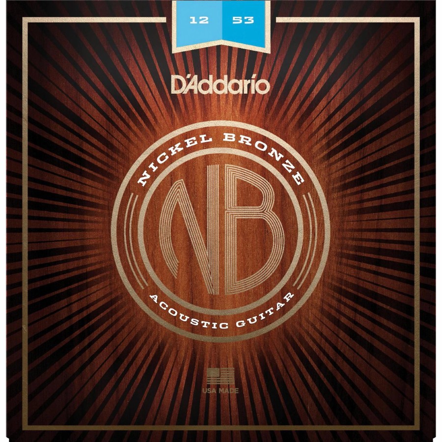 Guitars D'Addario Guitar Strings | D'Addario Nb1253 Nickel Bronze Light Acoustic Strings