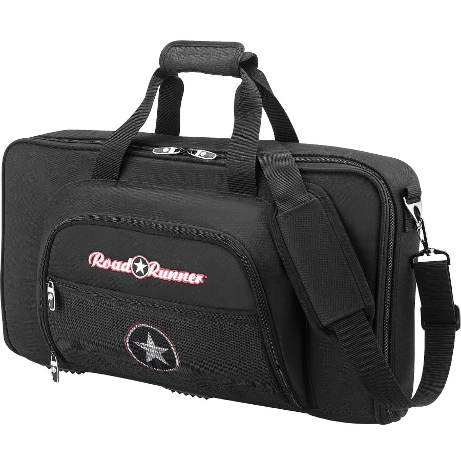 Amps & Effects Road Runner Pedalboards | Road Runner Pedalboard All-In-1 Gig Bag Black