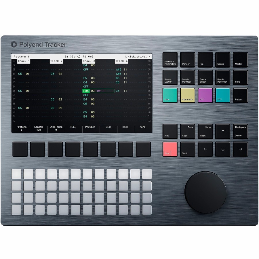 Keyboards & Midi Polyend | Polyend Tracker Standalone Audio Workstation Silver Edition