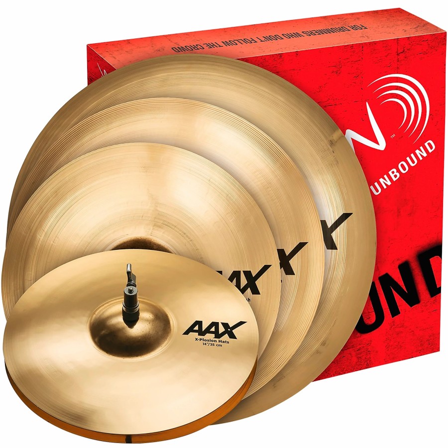 Drums SABIAN Cymbal Packs | Sabian Aax X-Plosion Cymbal Pack With Free 18" Crash