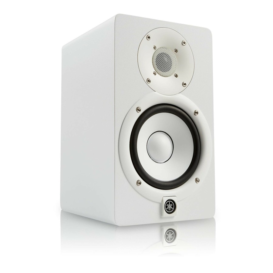 Recording Yamaha | Yamaha Hs5 W 5" Powered Studio Monitor, White (Each) White