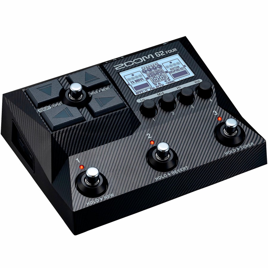 Amps & Effects Zoom Multi-Effects Pedals | Zoom G2 Four Multi-Effects Processor Black