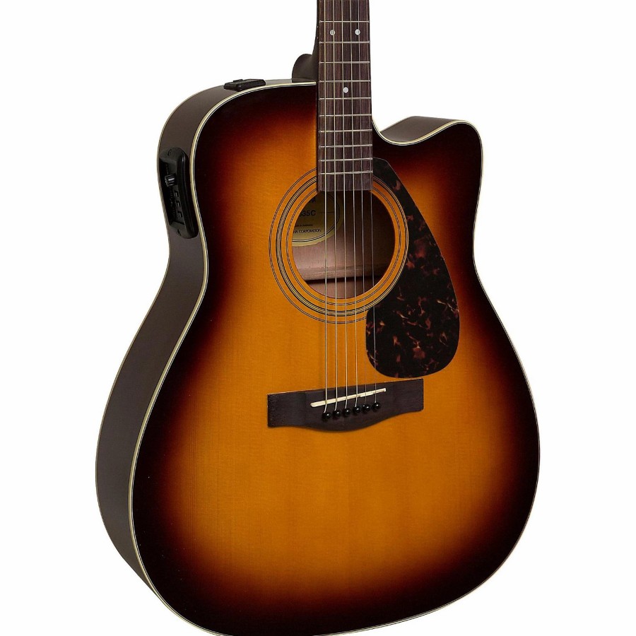 Guitars Yamaha Acoustic Electric | Yamaha Fx335C Dreadnought Acoustic-Electric Guitar Tobacco Sunburst