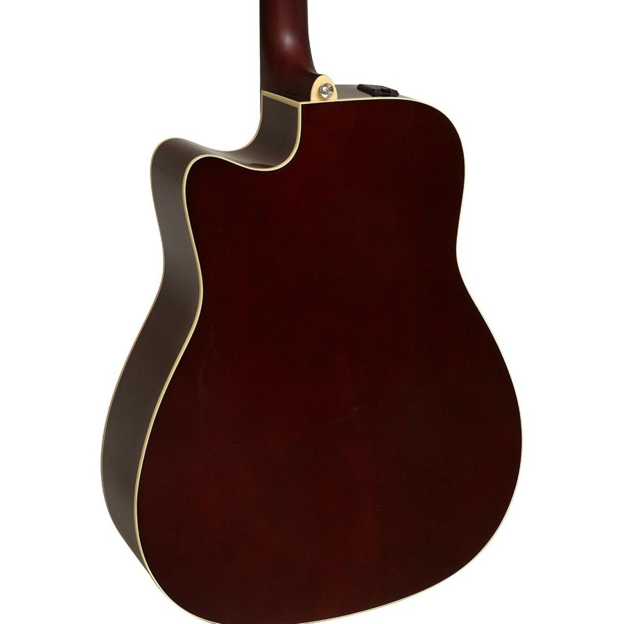 Guitars Yamaha Acoustic Electric | Yamaha Fx335C Dreadnought Acoustic-Electric Guitar Tobacco Sunburst