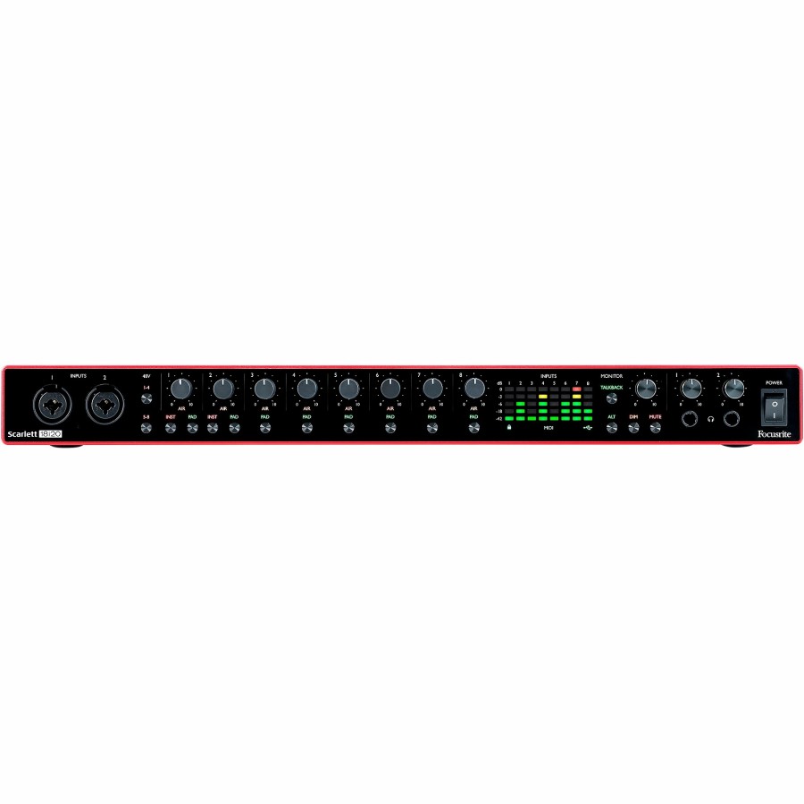 Recording Focusrite | Focusrite Scarlett 18I20 Usb Audio Interface (Gen 3)