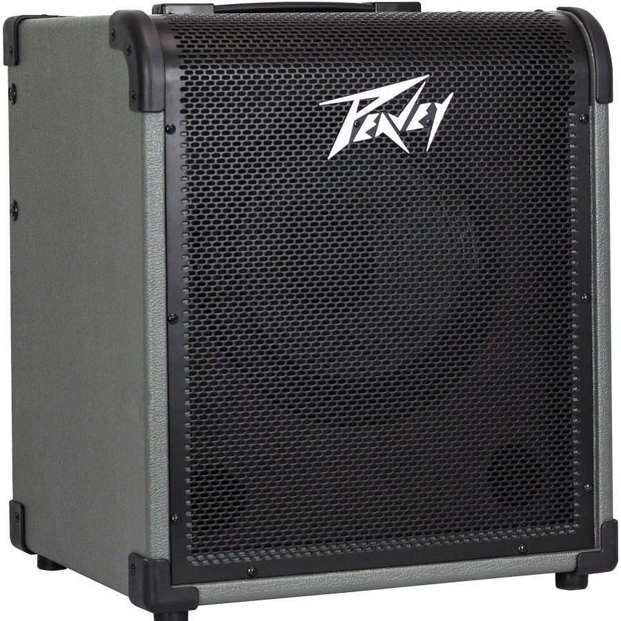 Amps & Effects Peavey Combo Amps | Peavey Max 100 100W 1X10 Bass Combo Amp Gray And Black