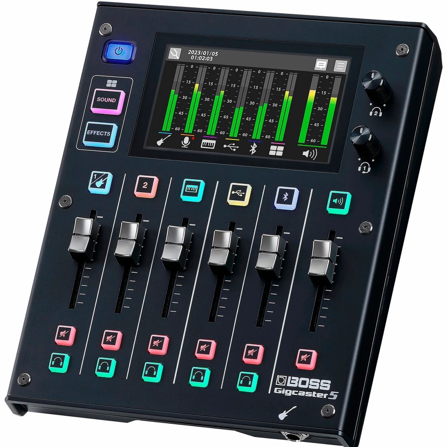 Recording BOSS | Boss Gigcaster 5 Streaming Mixer