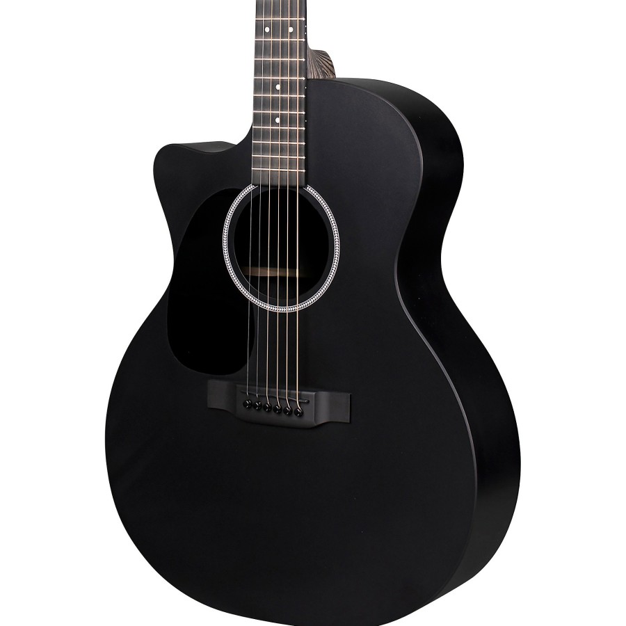 Guitars Martin Left Handed | Martin X Series Style Special Gpc Black Hpl Left-Handed Acoustic-Electric Guitar Black