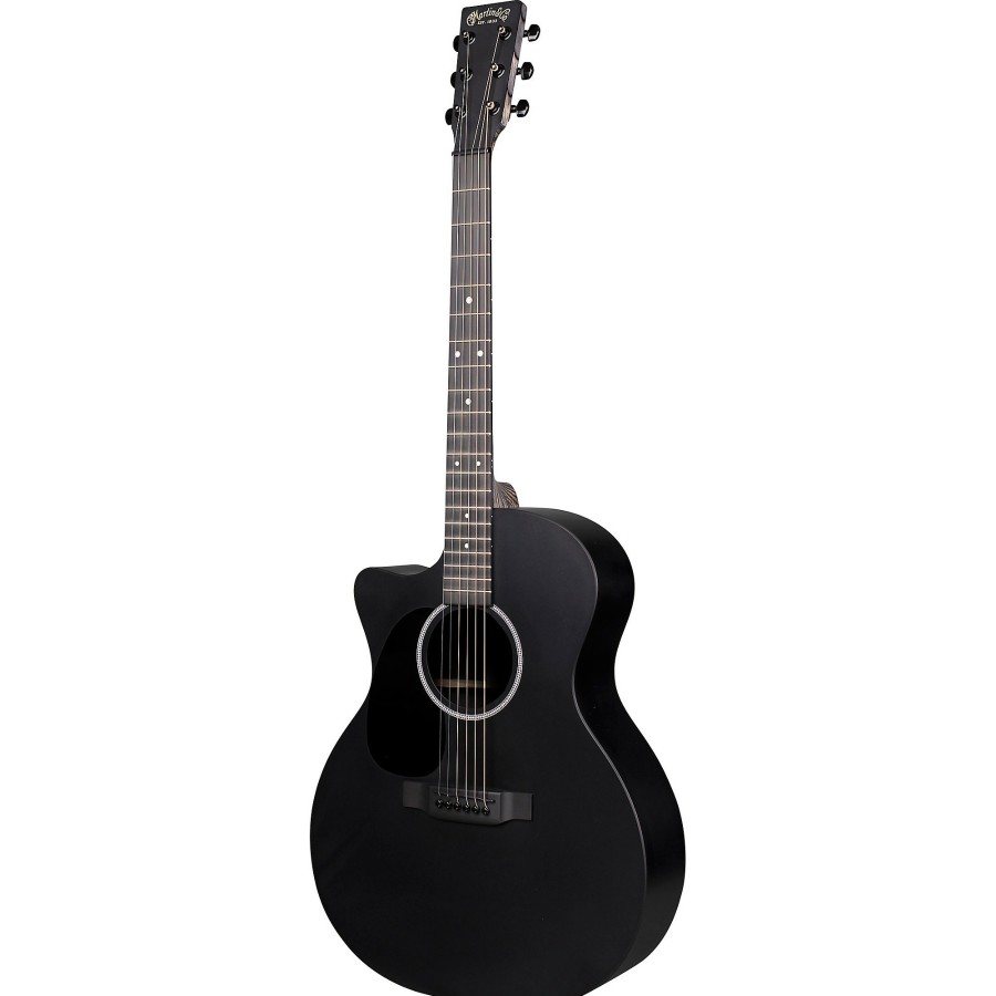 Guitars Martin Left Handed | Martin X Series Style Special Gpc Black Hpl Left-Handed Acoustic-Electric Guitar Black