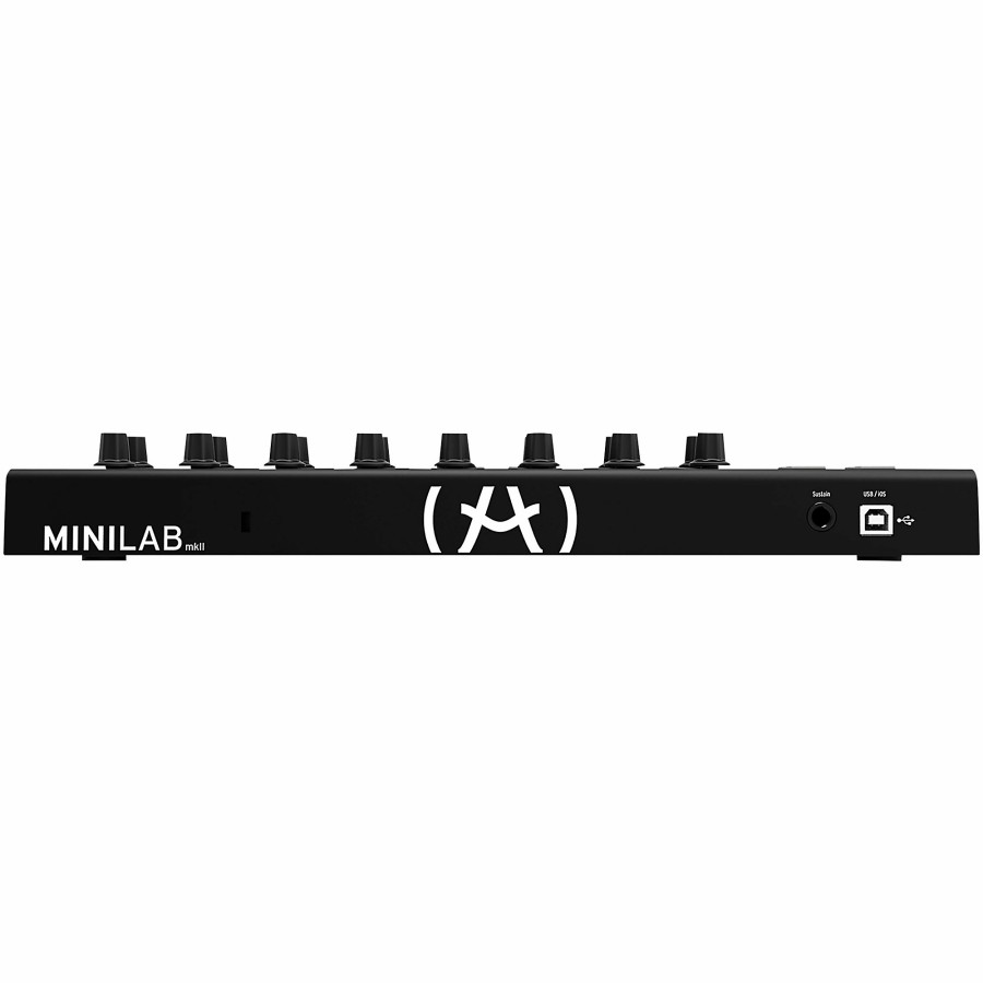 Keyboards & Midi Arturia Midi Controllers | Arturia Minilab Mkii Mini Hybrid Keyboard Controller Deep Black