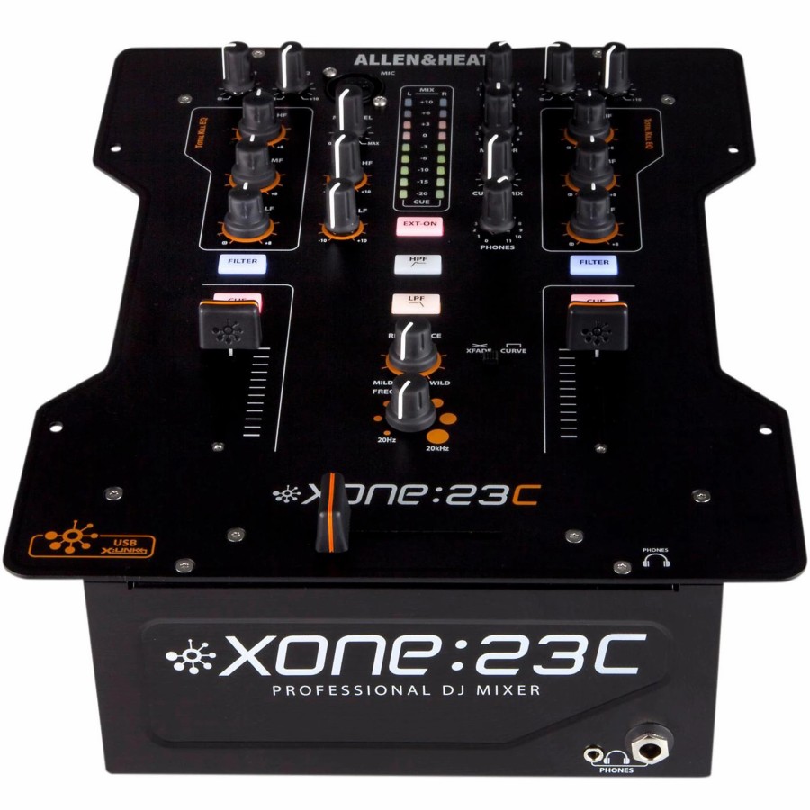 Dj Equipment Allen u0026 Heath | Allen & Heath Xone:23C 2-Channel Dj Mixer With Soundcard