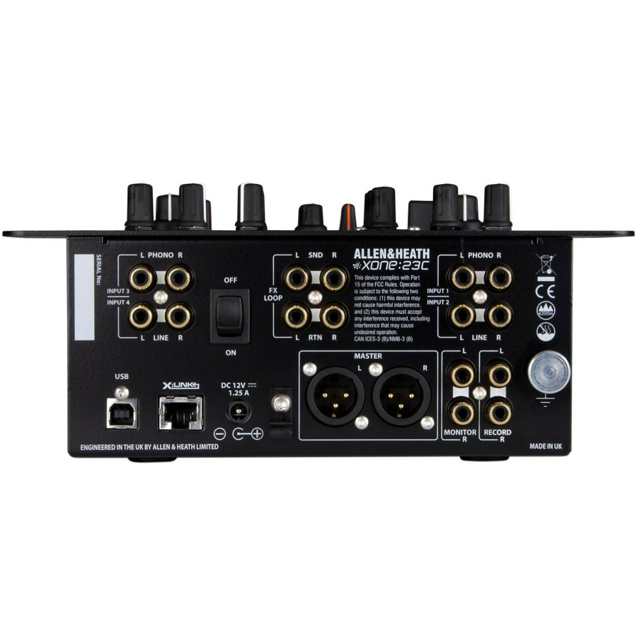 Dj Equipment Allen u0026 Heath | Allen & Heath Xone:23C 2-Channel Dj Mixer With Soundcard