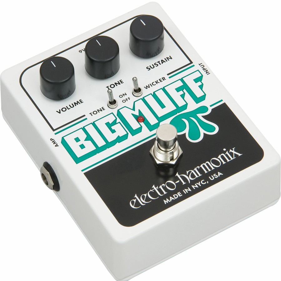 Amps & Effects Electro-Harmonix Distortion & Overdrive | Electro-Harmonix Xo Big Muff Pi With Tone Wicker Distortion Guitar Effects Pedal