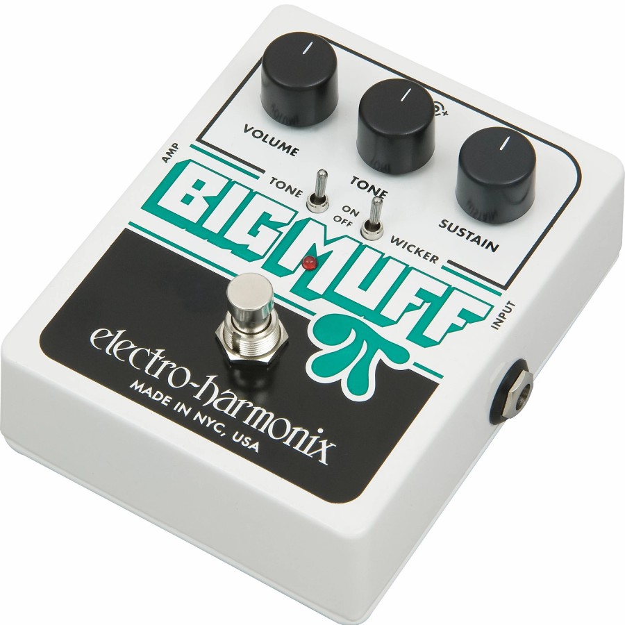 Amps & Effects Electro-Harmonix Distortion & Overdrive | Electro-Harmonix Xo Big Muff Pi With Tone Wicker Distortion Guitar Effects Pedal