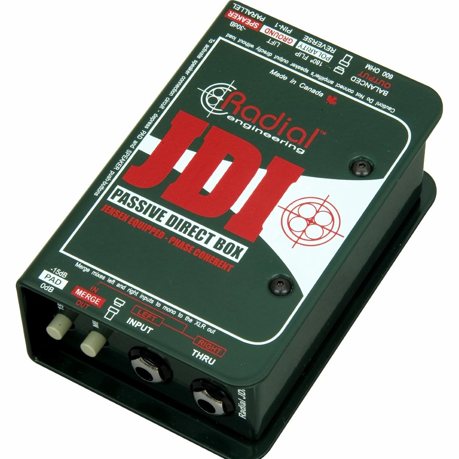 Live Sound Radial Engineering | Radial Engineering Jdi Mk3 Passive Direct Box