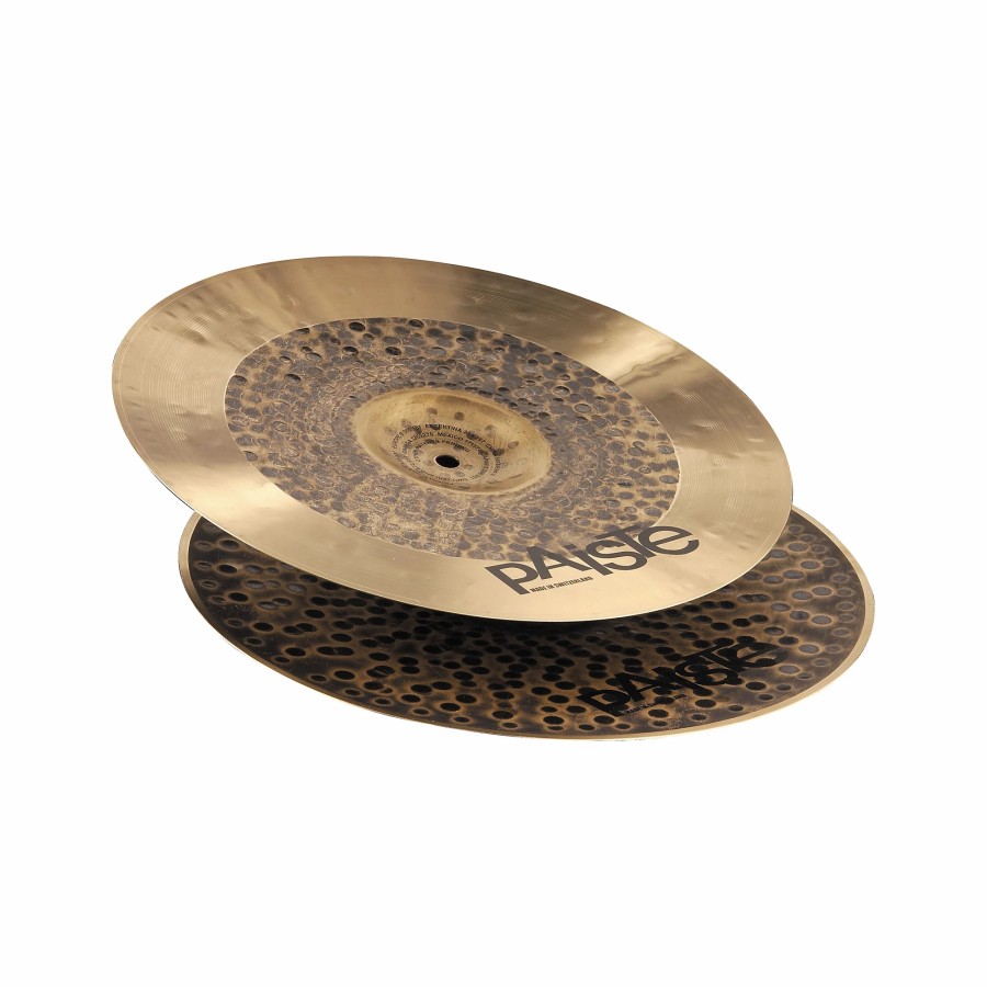 Drums Paiste Hi-Hat Cymbals | Paiste Signature Series Dark Energy Mki Hi-Hat Cymbal Pair 14 In.