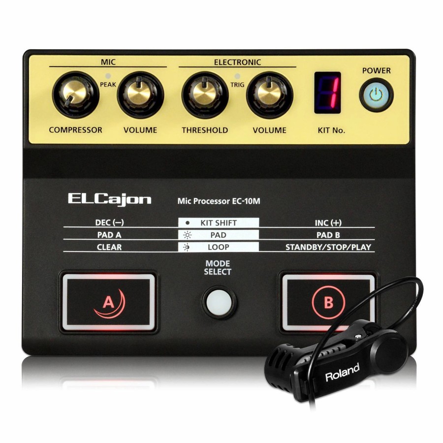 Drums Roland Electronic Drum Modules | Roland Elcajon Mic Processor