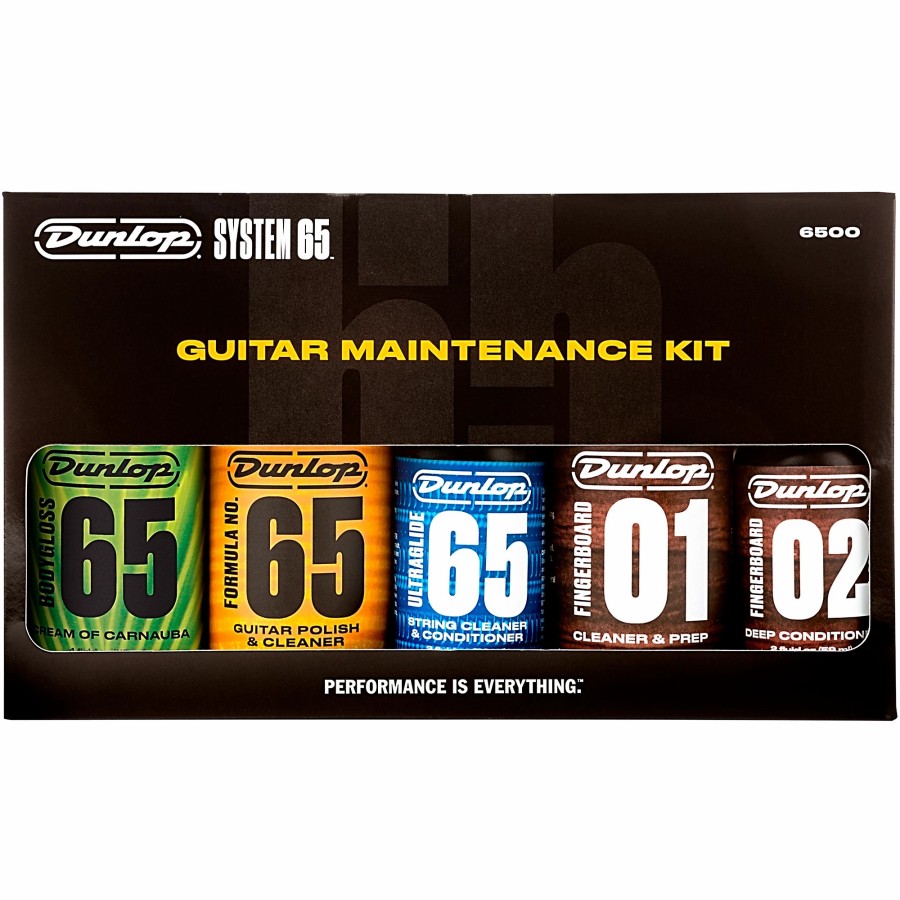 Accessories Dunlop | Dunlop System 65 Guitar Maintenance Kit