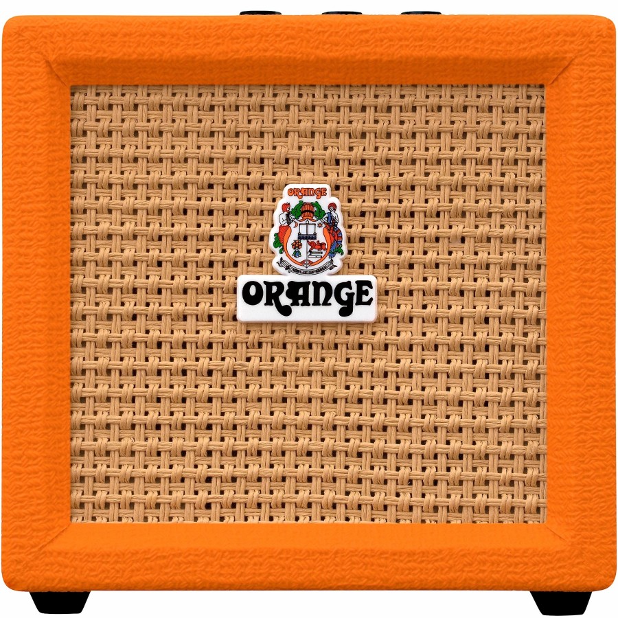 Amps & Effects Orange Amplifiers Mini Amps | Orange Amplifiers Crush Mini 3W 1X4 Guitar Combo Amp Orange