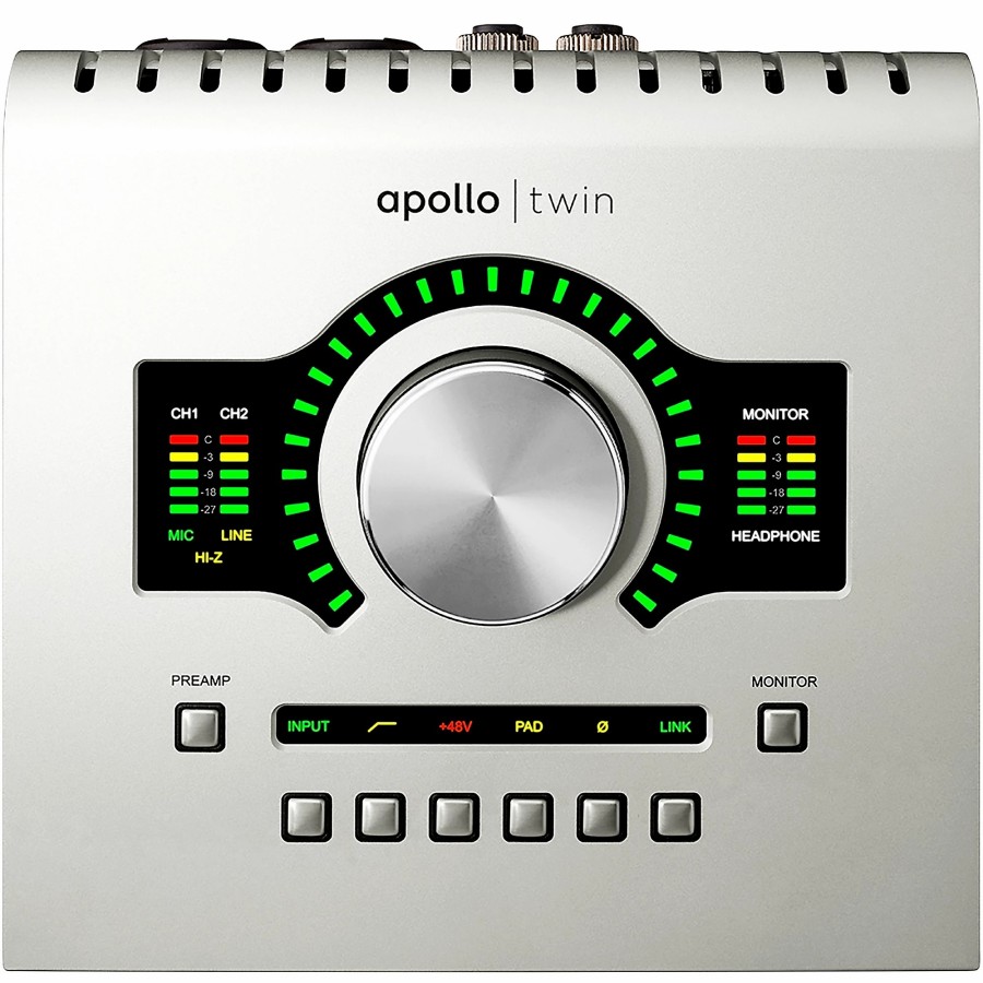 Recording Universal Audio | Universal Audio Apollo Twin Usb Heritage Edition Desktop Interface With Realtime Uad-2 Duo Processing (Windows Only)