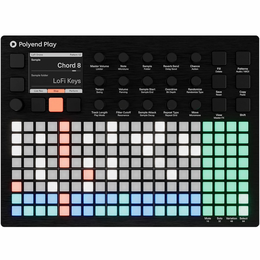 Keyboards & Midi Polyend | Polyend Play Sampler And Groovebox