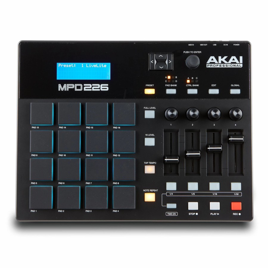 Keyboards & Midi Akai Professional Midi Controllers | Akai Professional Mpd226 Pad Controller