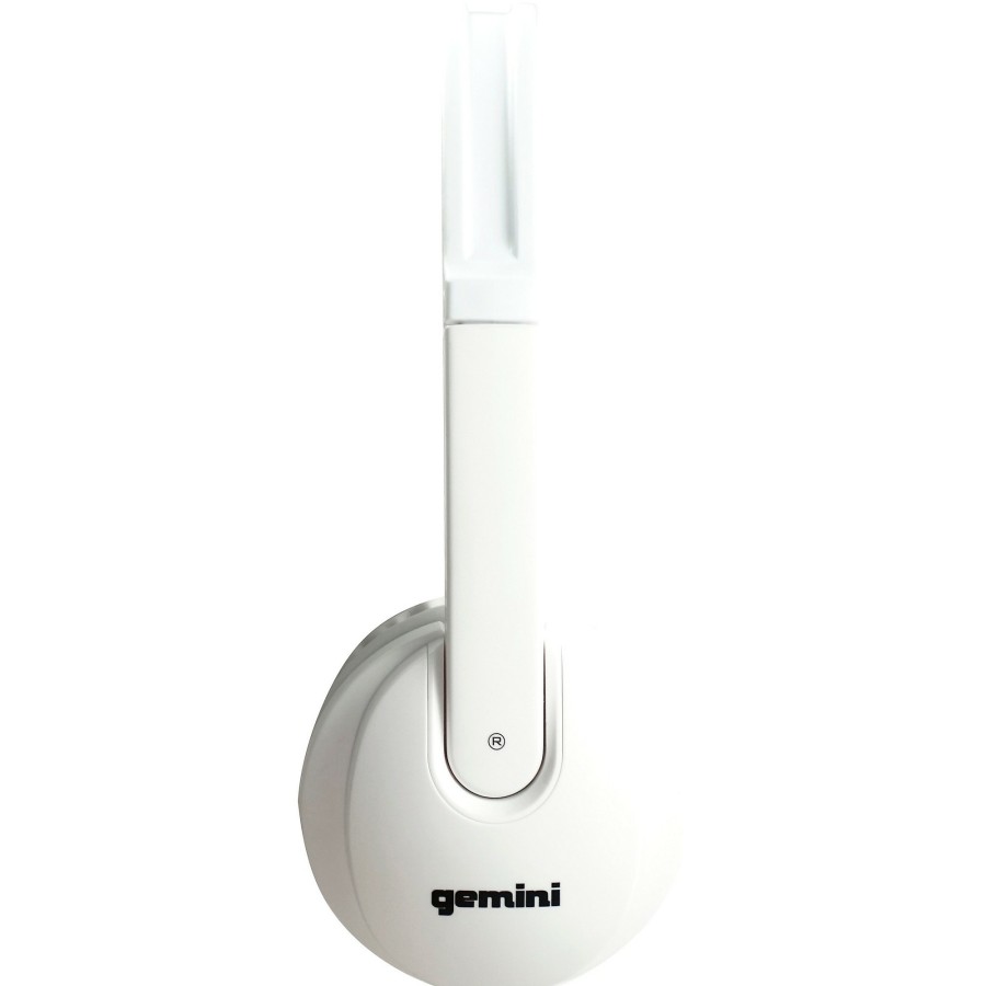 Dj Equipment Gemini | Gemini Djx-200 Professional Dj Headphones White