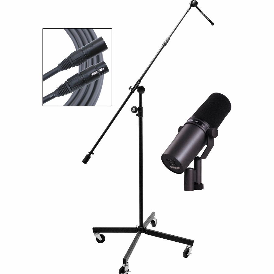 Mics & Wireless Shure | Shure Sm7B Dynamic Mic With Cable And Stand