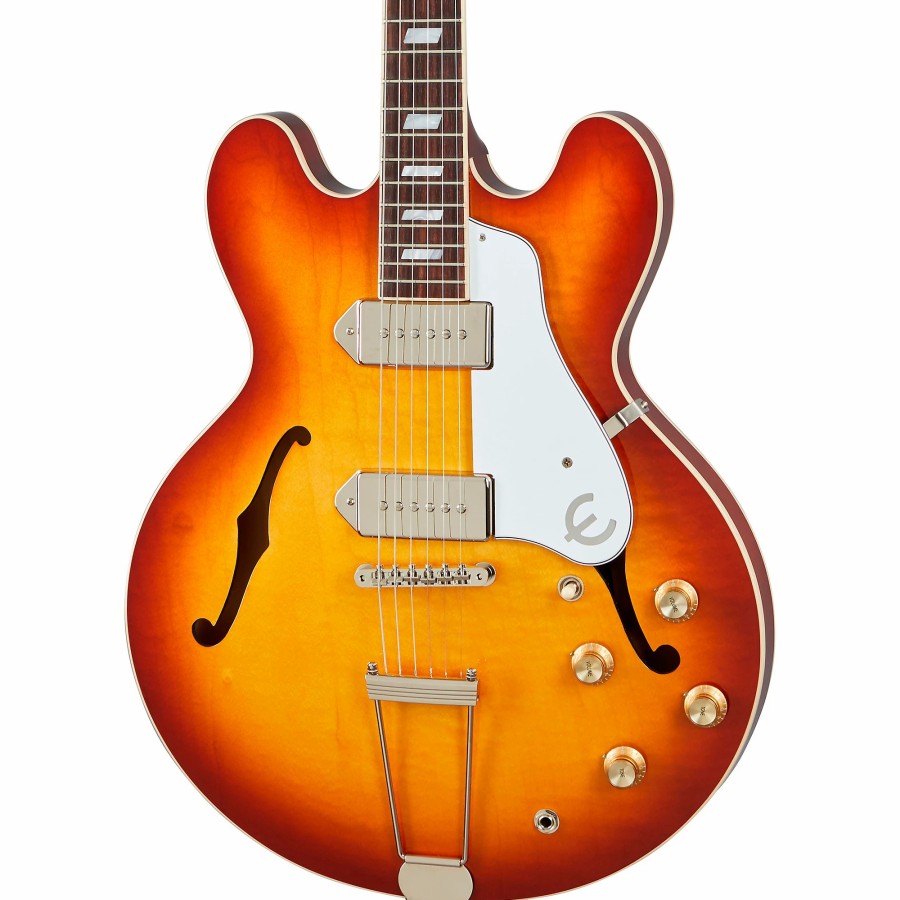 Guitars Epiphone Hollow & Semi-Hollow Body | Epiphone Usa Casino Hollowbody Electric Guitar Royal Tan