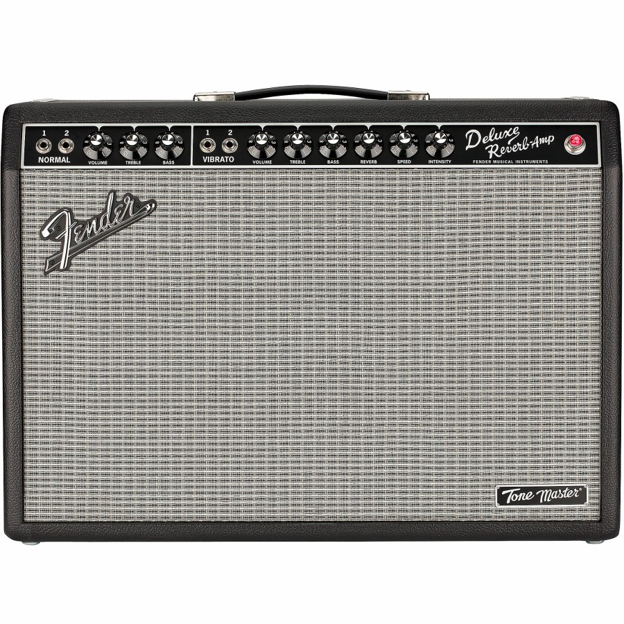 Guitars Fender Guitar Amps | Fender Tone Master Deluxe Reverb 100W 1X12 Guitar Combo Amp Black