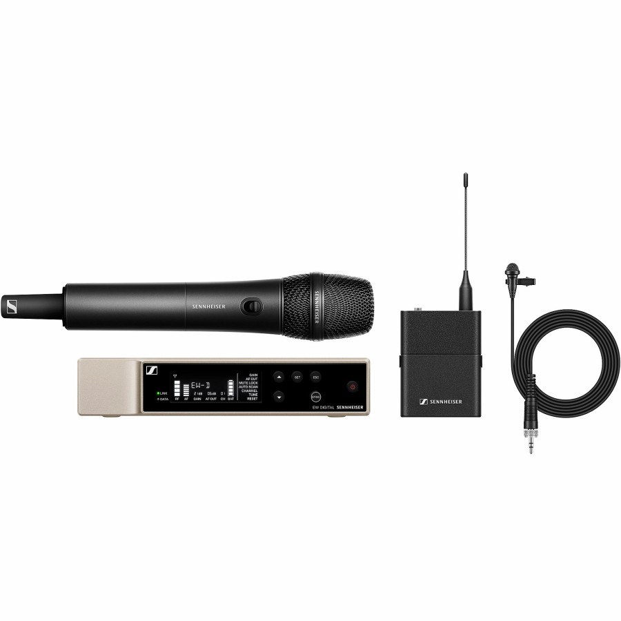 Mics & Wireless Sennheiser | Sennheiser Ew-D Evolution Wireless Digital System With Me 2 Omnidirectional Lavalier And 835 Microphone Module Q1-6