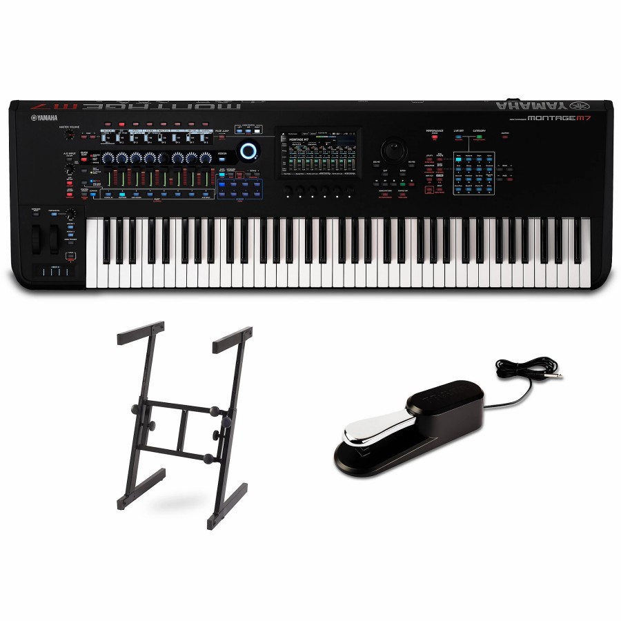 Keyboards & Midi Yamaha | Yamaha Montage M7 Flagship Synthesizer Performance Package