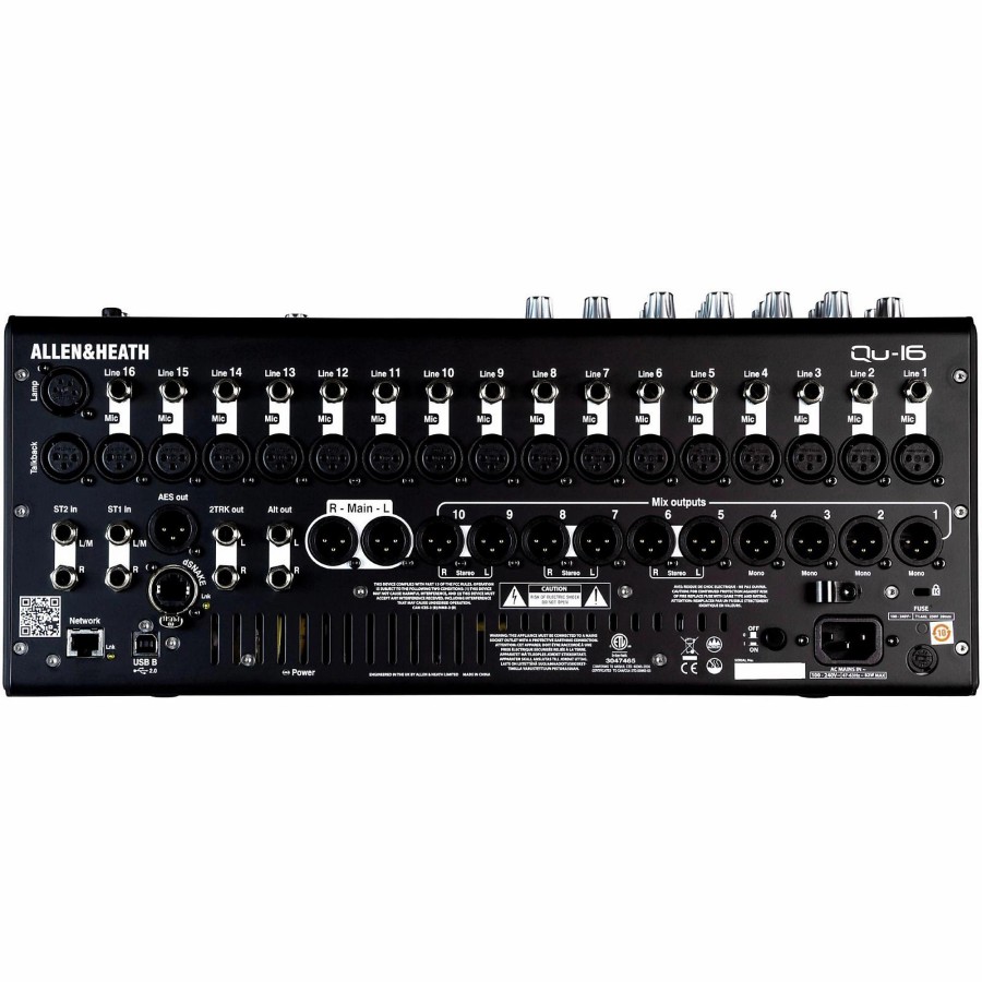 Recording Allen u0026 Heath | Allen & Heath Qu-16 Chrome Edition Digital Mixer