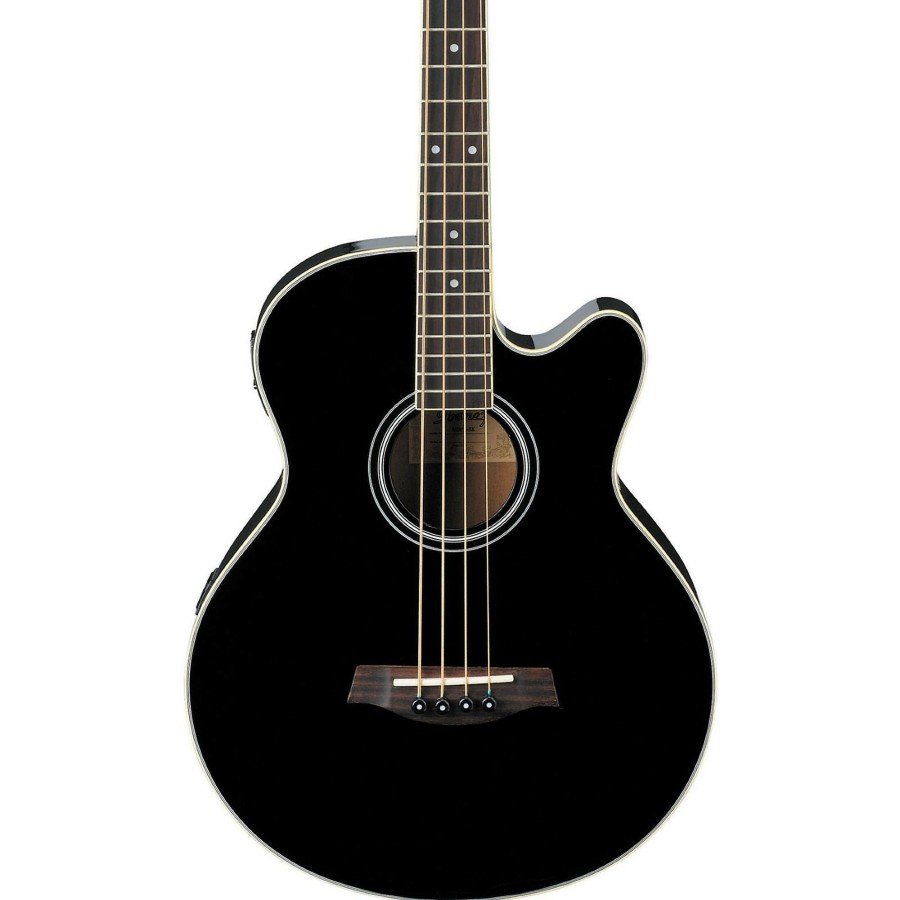 Basses Ibanez Fretted | Ibanez Aeb5E Acoustic-Electric Bass Guitar Black