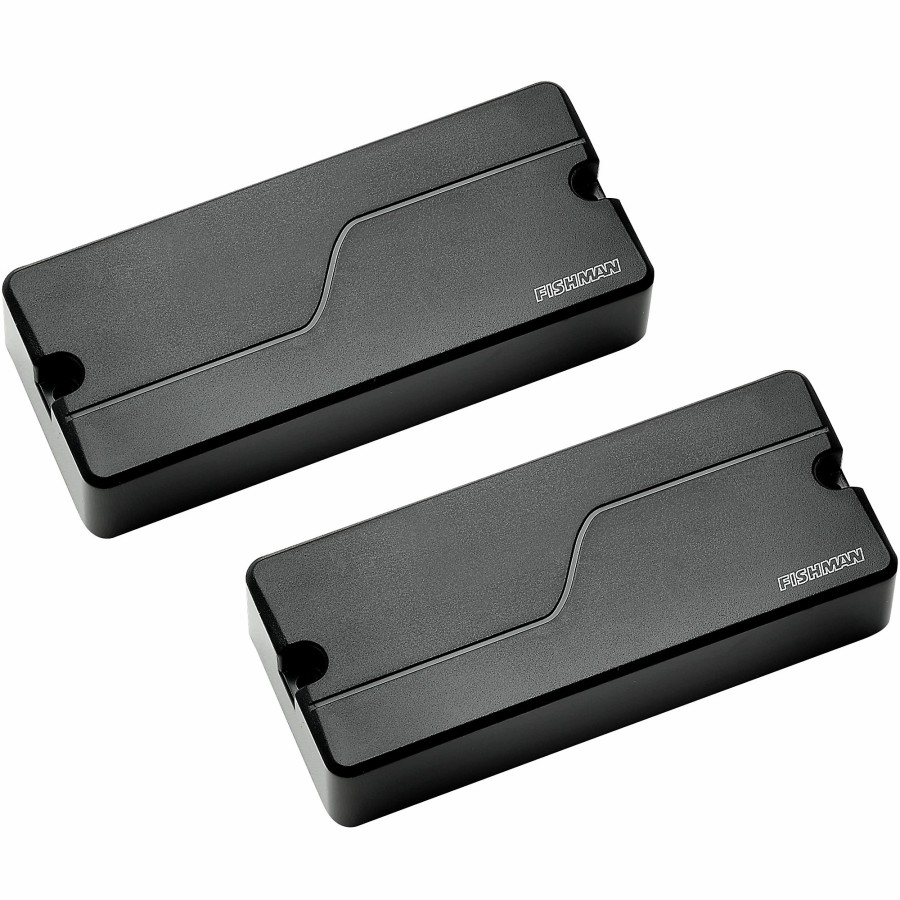 Basses Fishman Bass Pickups | Fishman Fluence Bass, 4-String, Soapbar, Set, Black Plastic