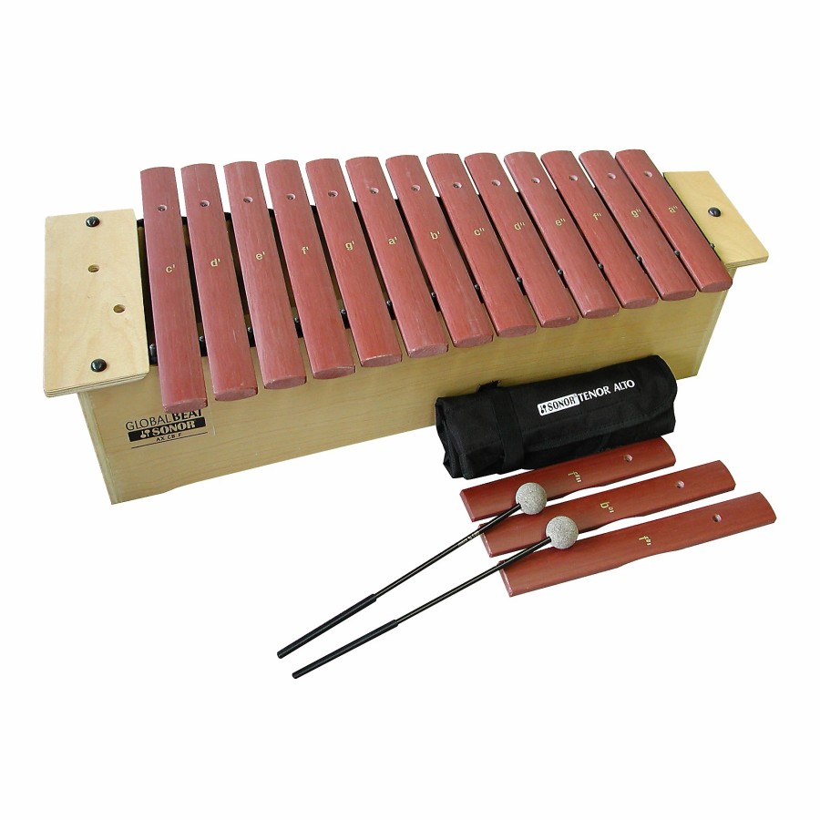 Band & Orchestra Sonor Orff | Sonor Orff Global Beat Alto Xylophone With Fiberglass Bars Fiberglass Bars