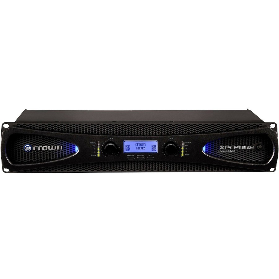 Live Sound Crown | Crown Xls2002 2-Channel 650W Power Amplifier With Onboard Dsp