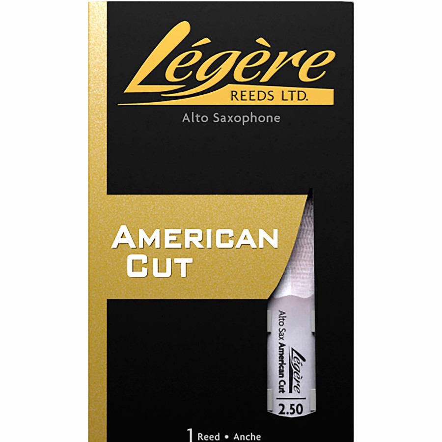 Accessories Legere Reeds | Legere Reeds Alto Saxophone American Cut Reed 2.5