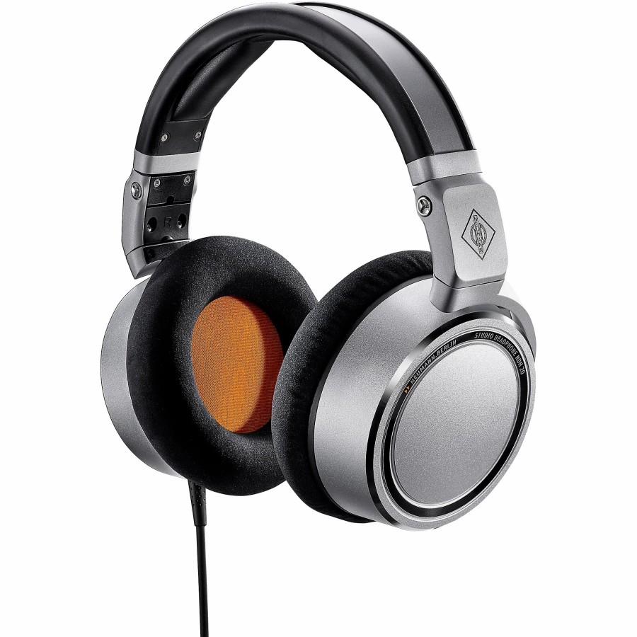 Recording Neumann | Neumann Ndh 20 Closed-Back Studio Monitoring Headphones Silver