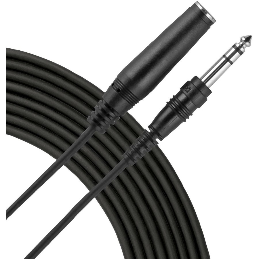 Accessories Livewire | Livewire Essential Headphone Extension Cable 1/4" Trs Male To 1/4" Trs Female 10 Ft. Black