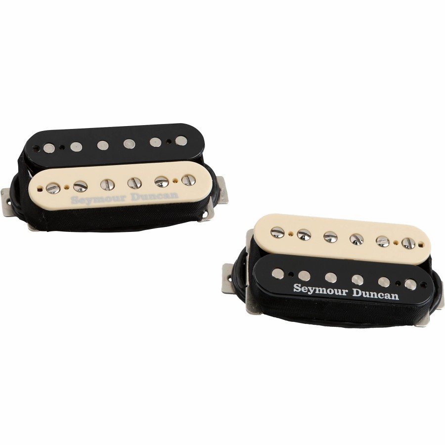 Basses Seymour Duncan Fretted Instrument Accessories & Parts | Seymour Duncan Saturday Night Special Pickup Set Zebra