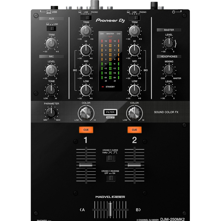 Dj Equipment Pioneer DJ | Pioneer Dj Djm-250Mk2 2-Channel Dj Mixer With Rekordbox