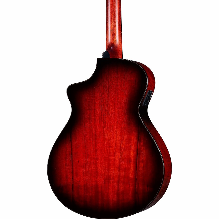 Basses Breedlove Fretted | Breedlove Pursuit Exotic S Concert Ce Myrtlewood Acoustic-Electric Bass Sunset Burst