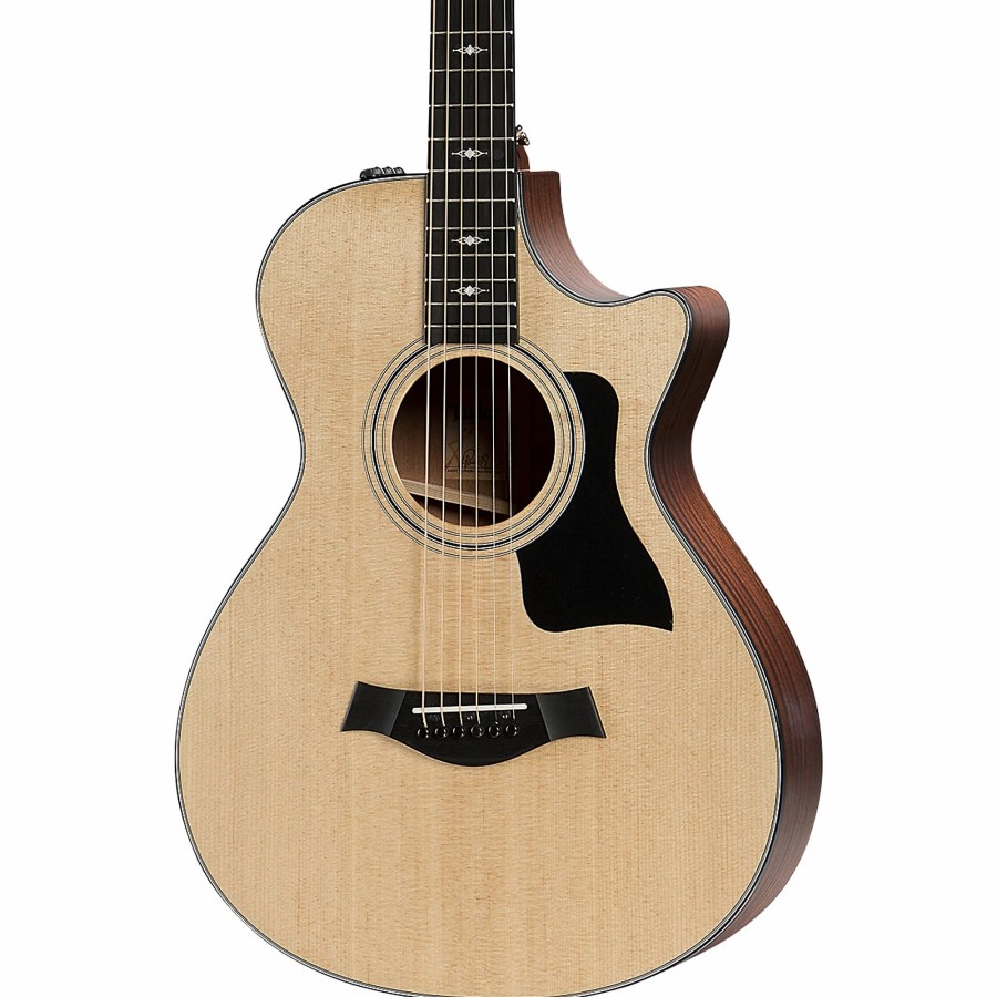 Guitars Taylor Taylor | Taylor 312Ce 12-Fret V-Class Grand Concert Acoustic-Electric Guitar Natural