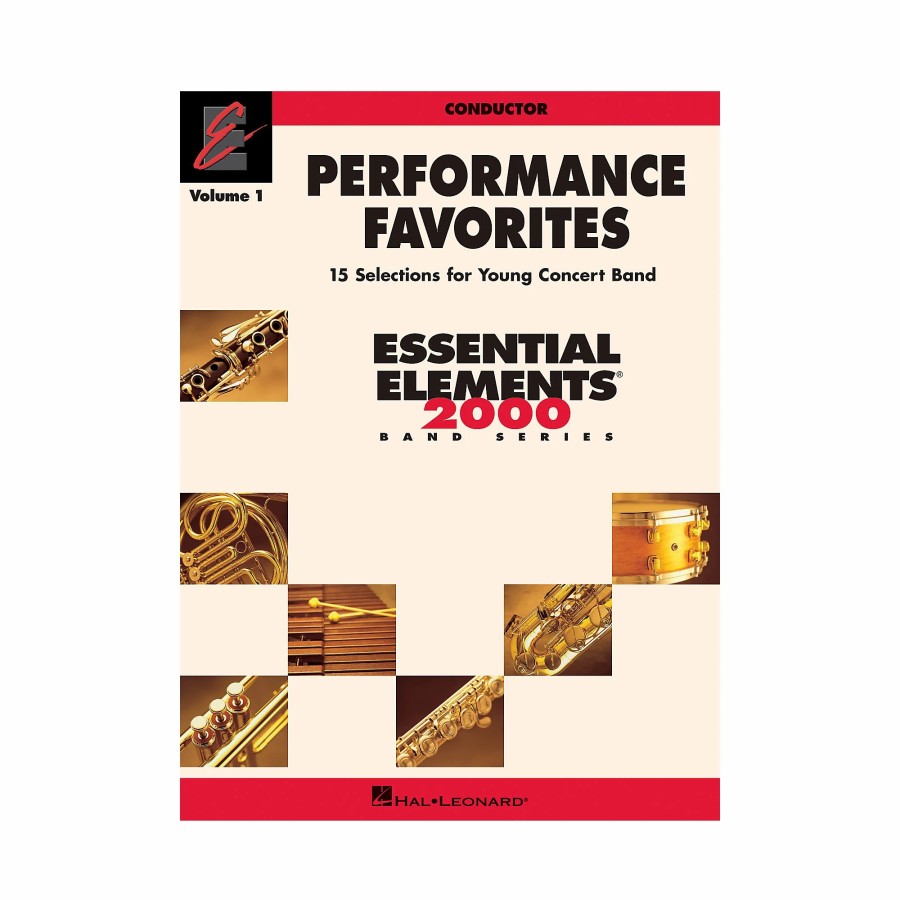 Accessories Hal Leonard | Hal Leonard Performance Favorites, Volume 1 Concert Band Level 2 Composed By Various