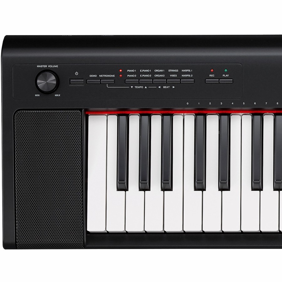 Keyboards & Midi Yamaha | Yamaha Piaggero Np-32 76-Key Portable Keyboard With Power Adapter Black