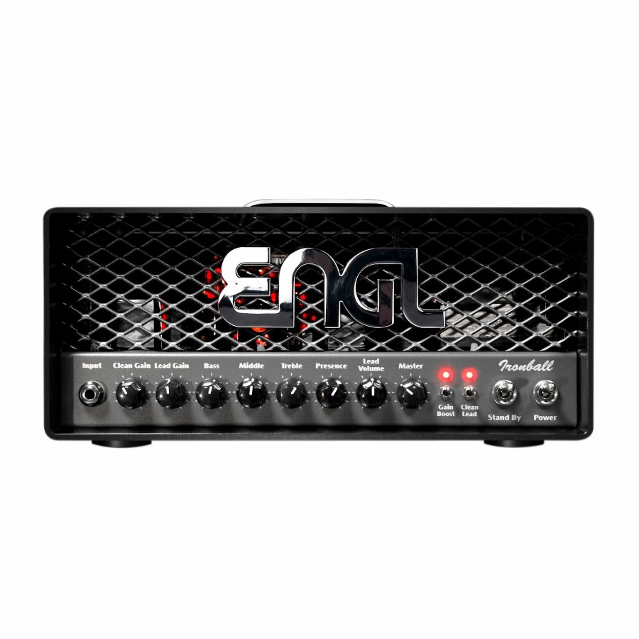 Amps & Effects ENGL Heads | Engl Ironball 20/5/1W Tube Guitar Head Black